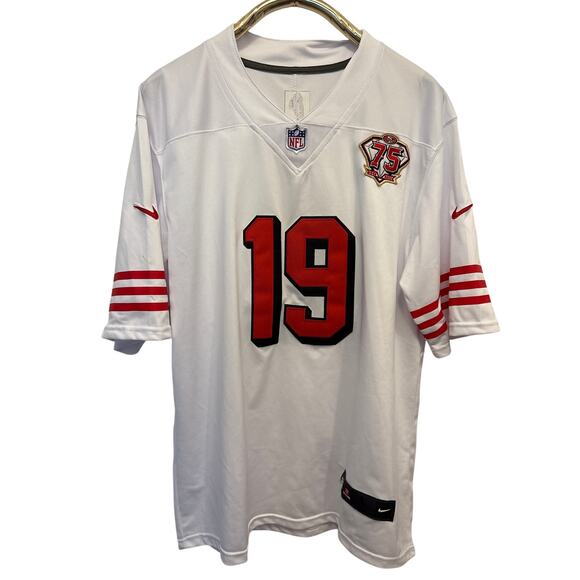 Deebo Samuel 49ers 75th Anniversary Jersey - Size Large